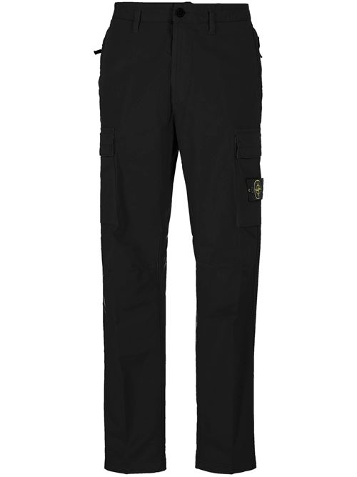 Tapered trousers with Compass motif STONE ISLAND | 153100304S0010V0029